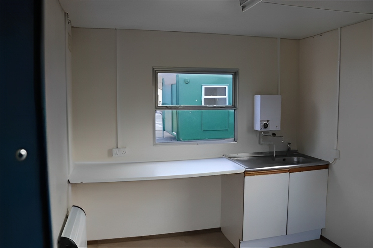 12Ft x 8Ft Steel Anti-Vandal Canteen Cabin - Image 3