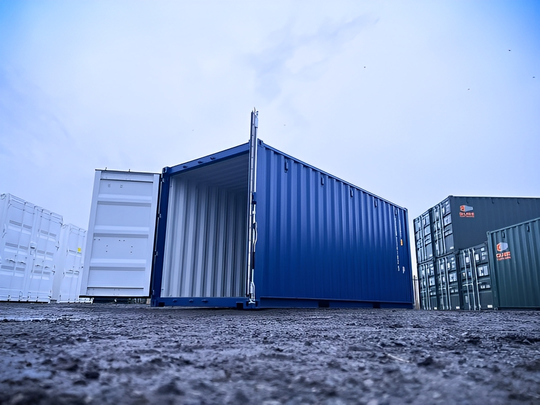 20Ft Shipping Container (One Trip) - Blue - Image 5