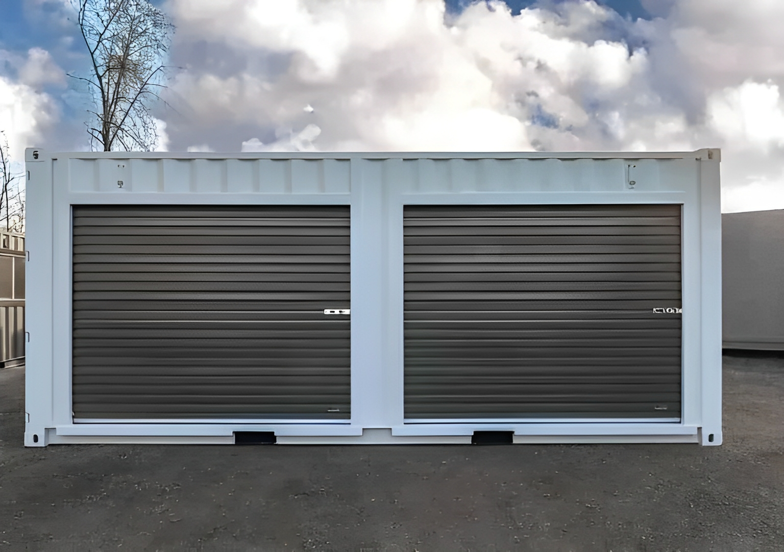 20ft Shipping Container With Double Roll-Up Doors - Image 2