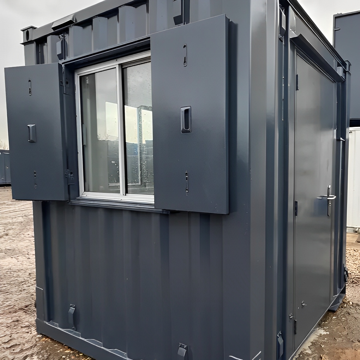 7Ft x 7Ft Shipping Container Office