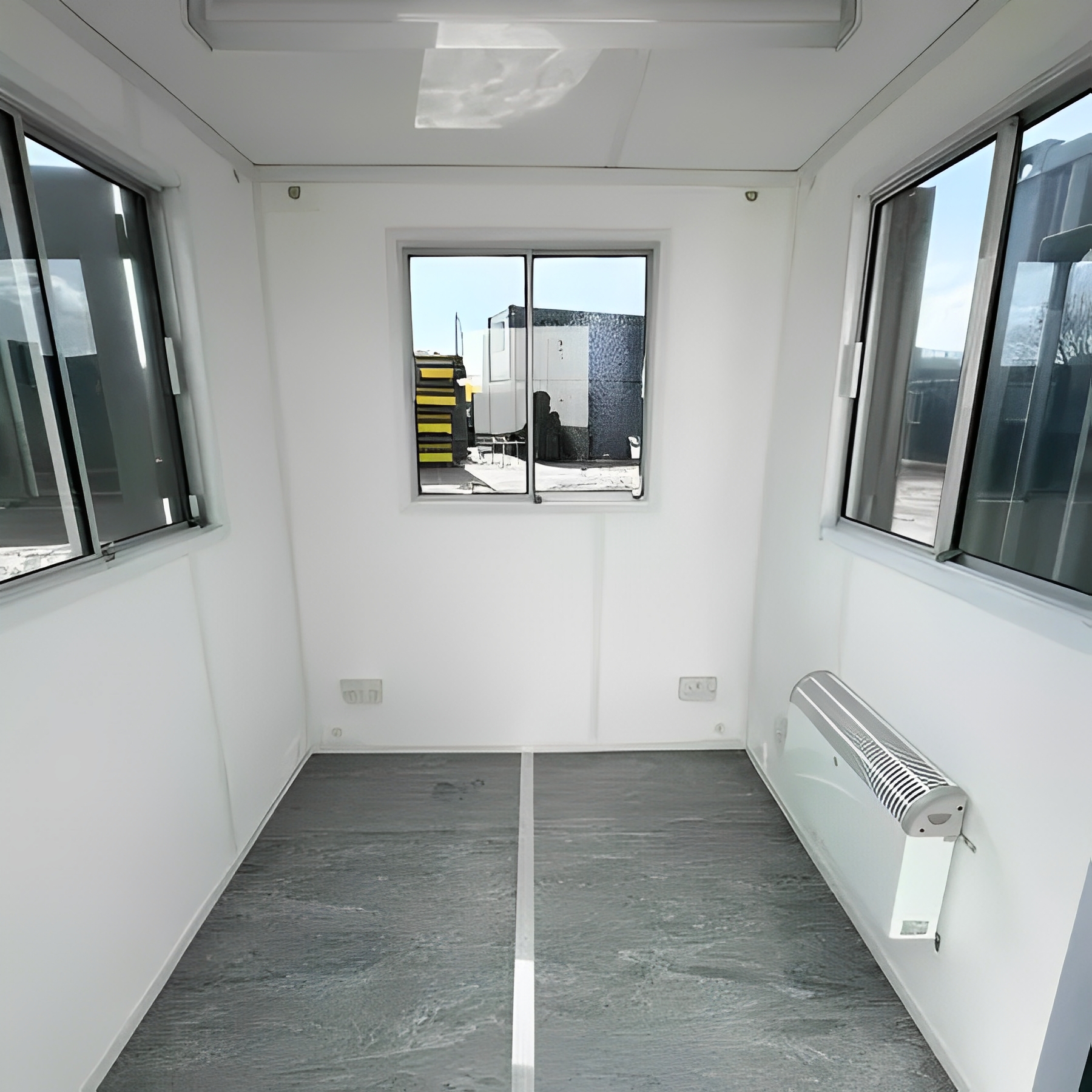 7Ft x 7Ft Shipping Container Office | Portable Building | Anti-Vandal Building - Image 8