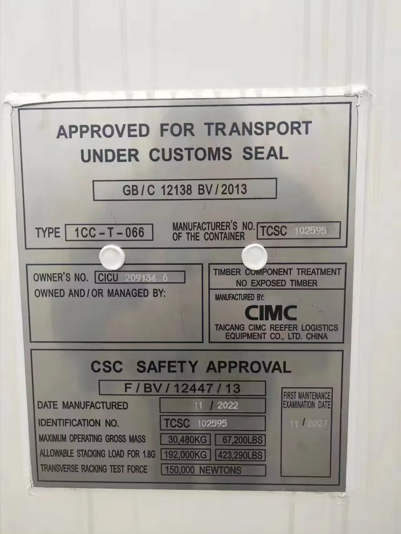 Used 20ft Refrigerated Shipping Containers - Image 3